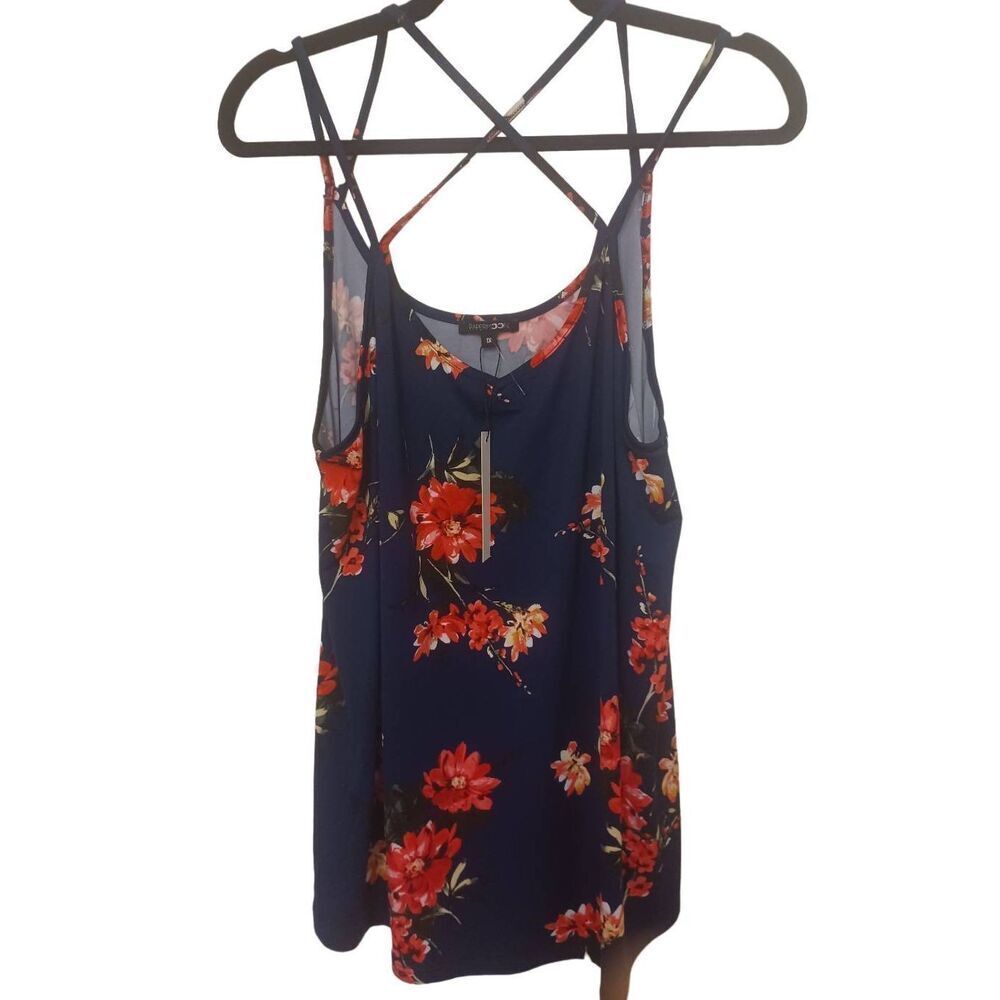 Papermoon Top Sleeveless Color Multi Size 1X - Picture 1 of 3
